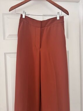 Aritzia Wilfred The Limitless Pant™ - Crepette™ Size 2 in Rust